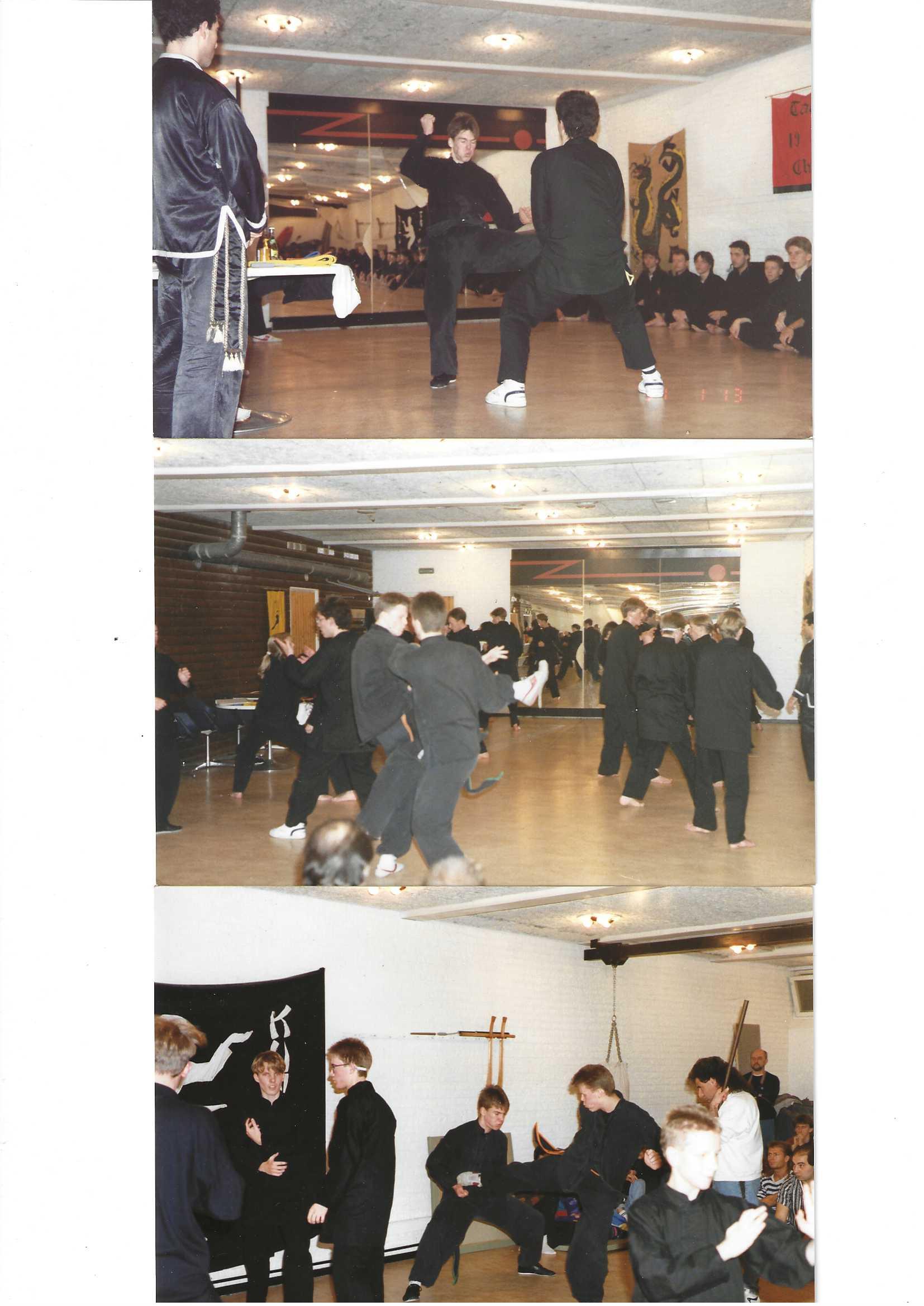 Historisk bild från Westeras Tai-Nui Club i Västerås - kampsportsträning och tävlingar sedan 1976