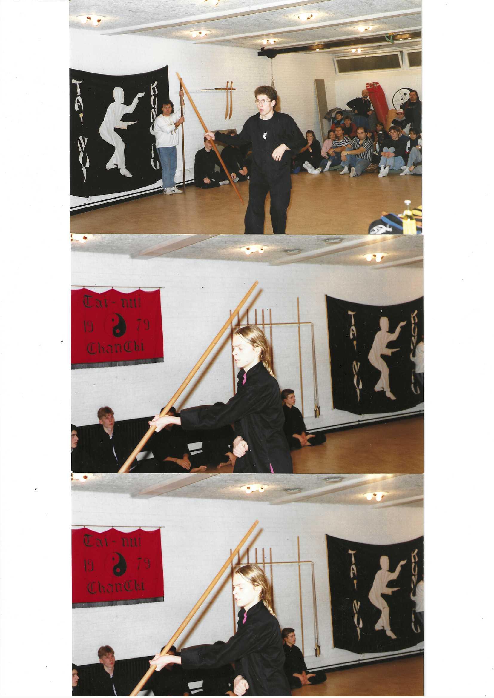 Historisk bild från Westeras Tai-Nui Club i Västerås - kampsportsträning och tävlingar sedan 1976