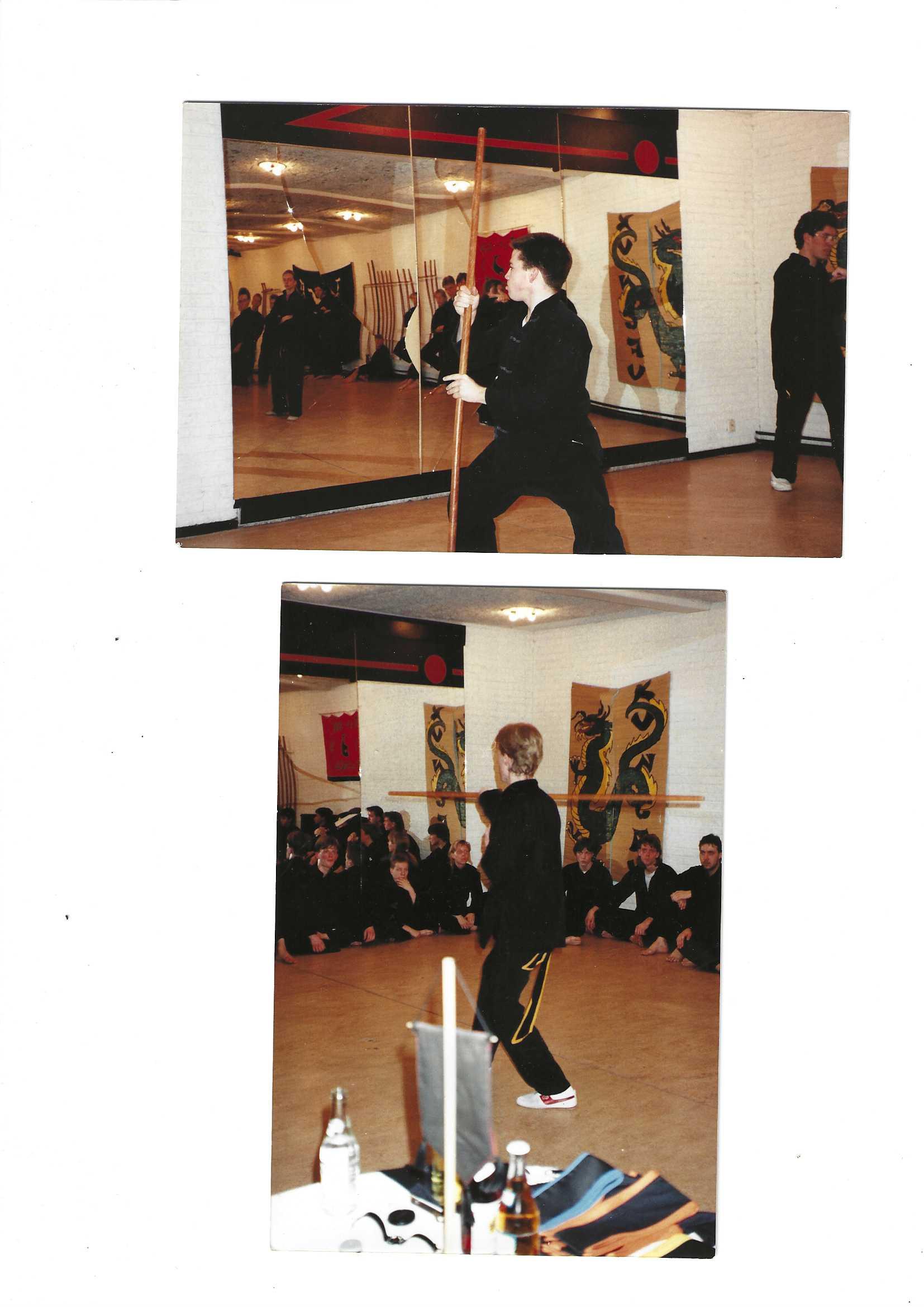 Historisk bild från Westeras Tai-Nui Club i Västerås - kampsportsträning och tävlingar sedan 1976