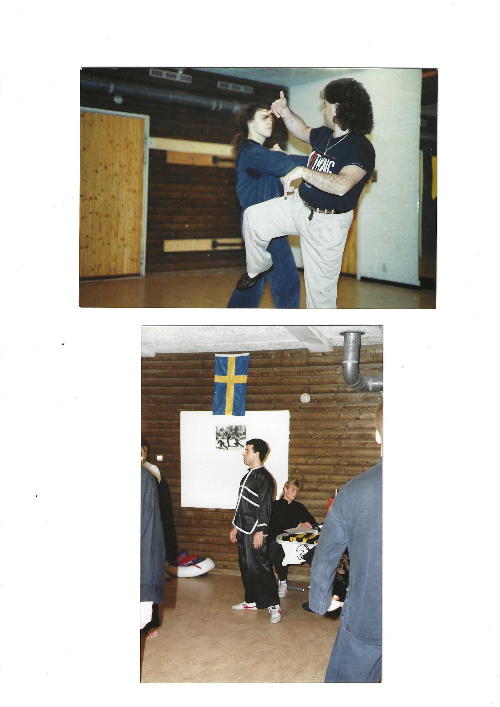 Historisk bild från Westeras Tai-Nui Club i Västerås - kampsportsträning och tävlingar sedan 1976