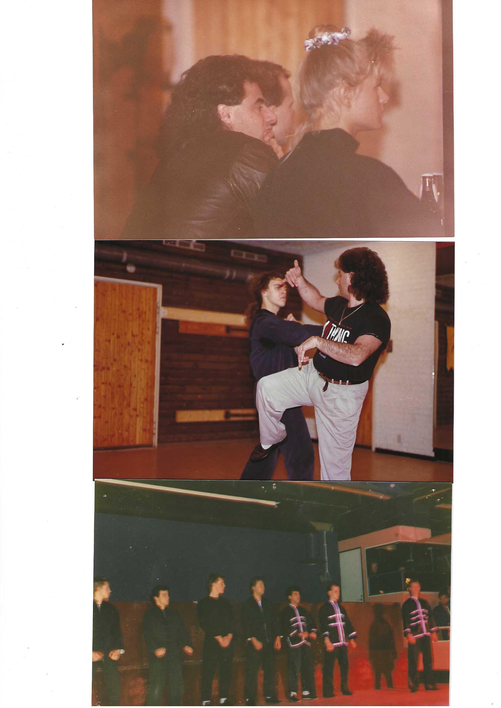 Historisk bild från Westeras Tai-Nui Club i Västerås - kampsportsträning och tävlingar sedan 1976