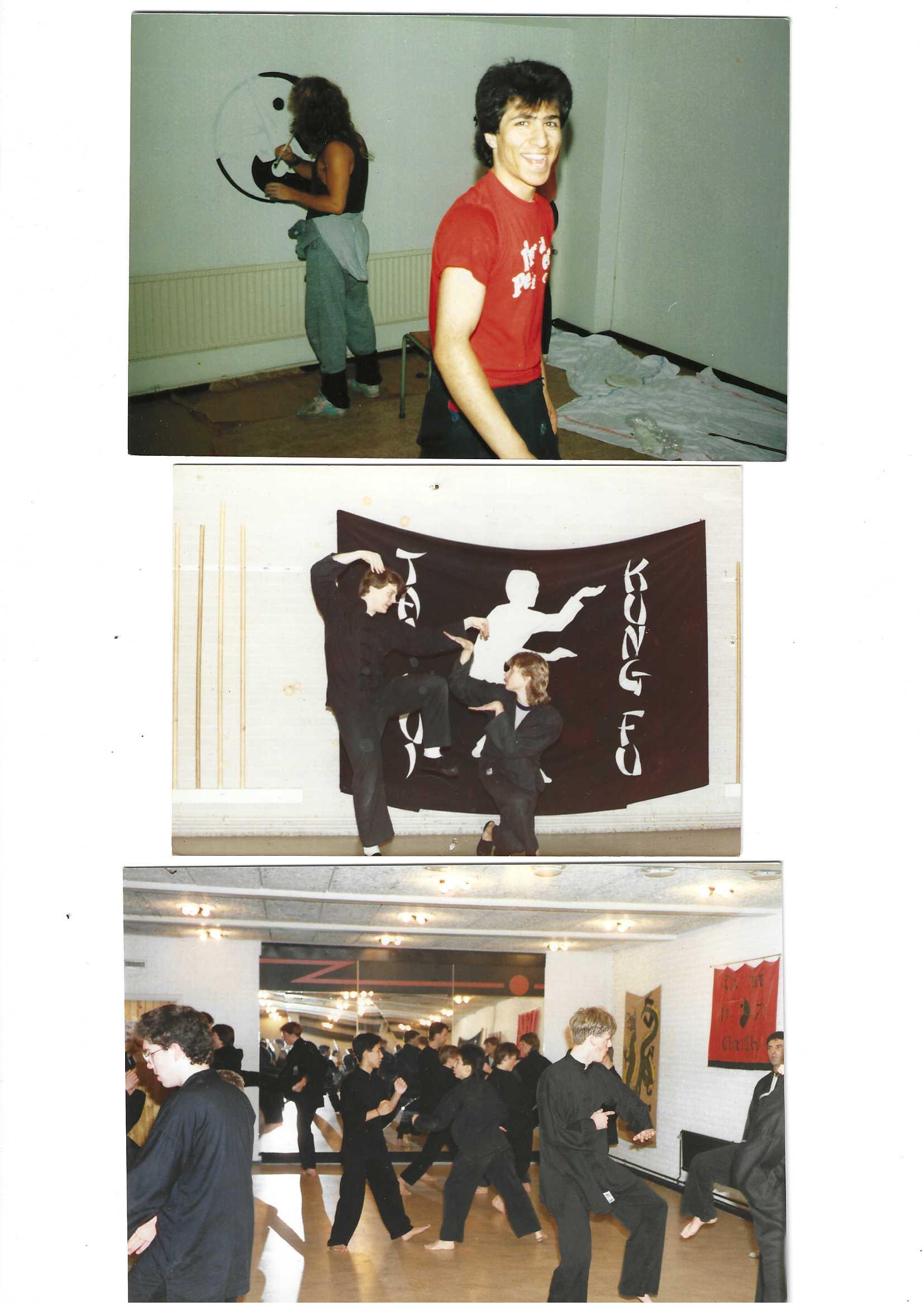 Historisk bild från Westeras Tai-Nui Club i Västerås - kampsportsträning och tävlingar sedan 1976