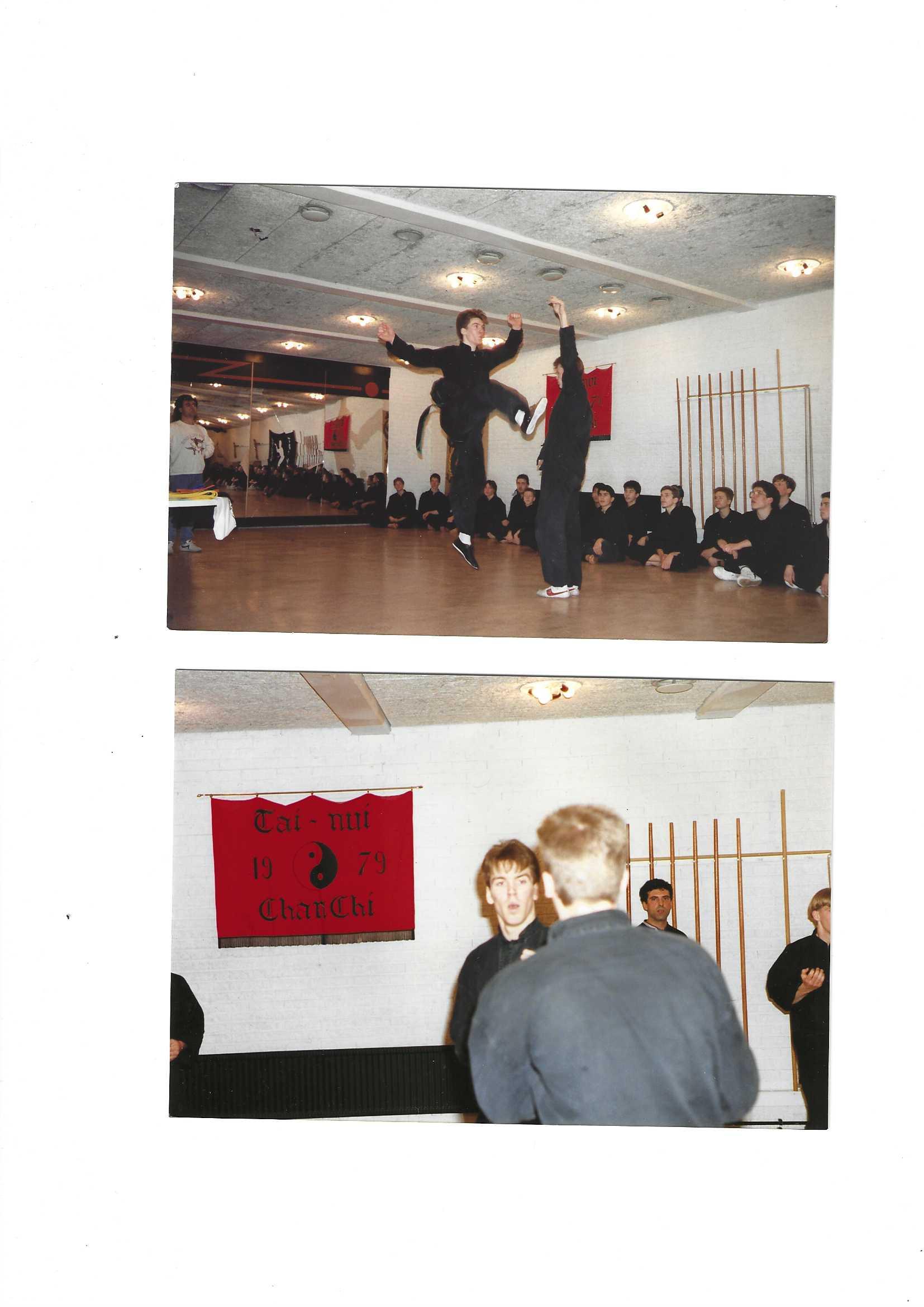 Historisk bild från Westeras Tai-Nui Club i Västerås - kampsportsträning och tävlingar sedan 1976