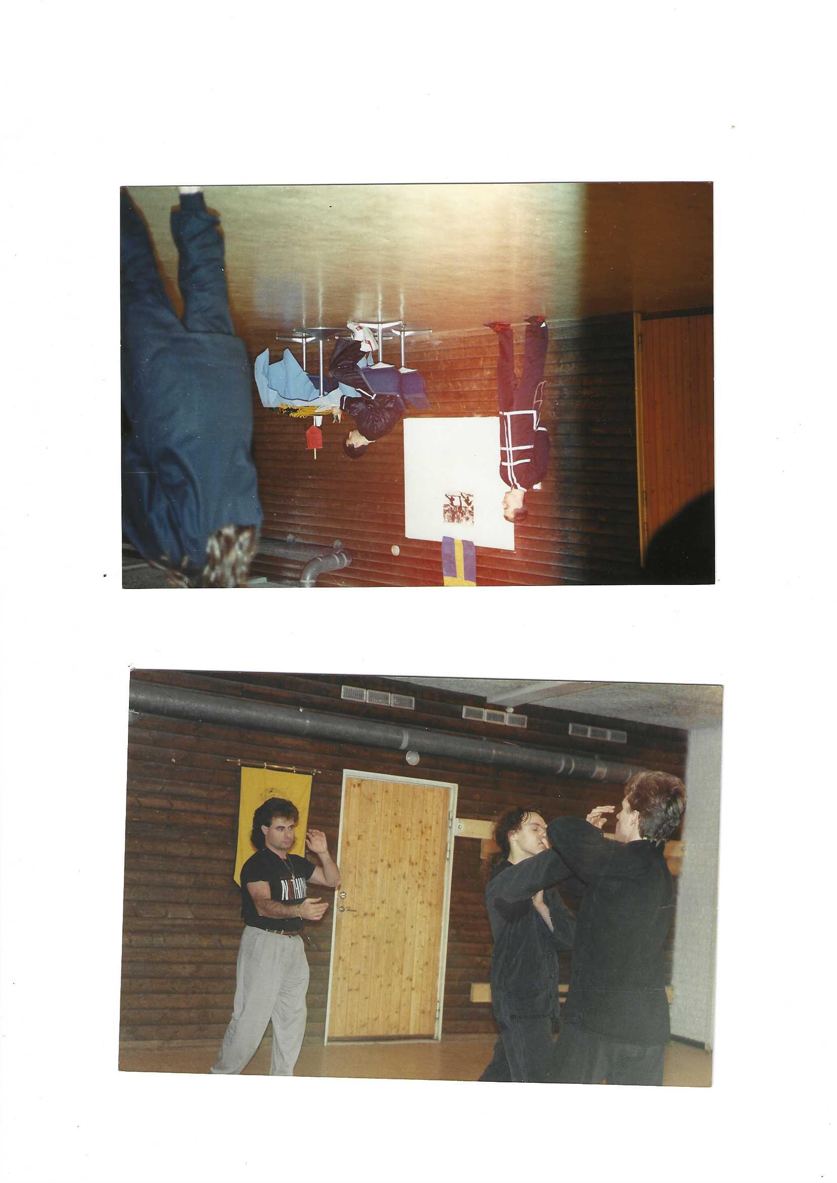 Historisk bild från Westeras Tai-Nui Club i Västerås - kampsportsträning och tävlingar sedan 1976