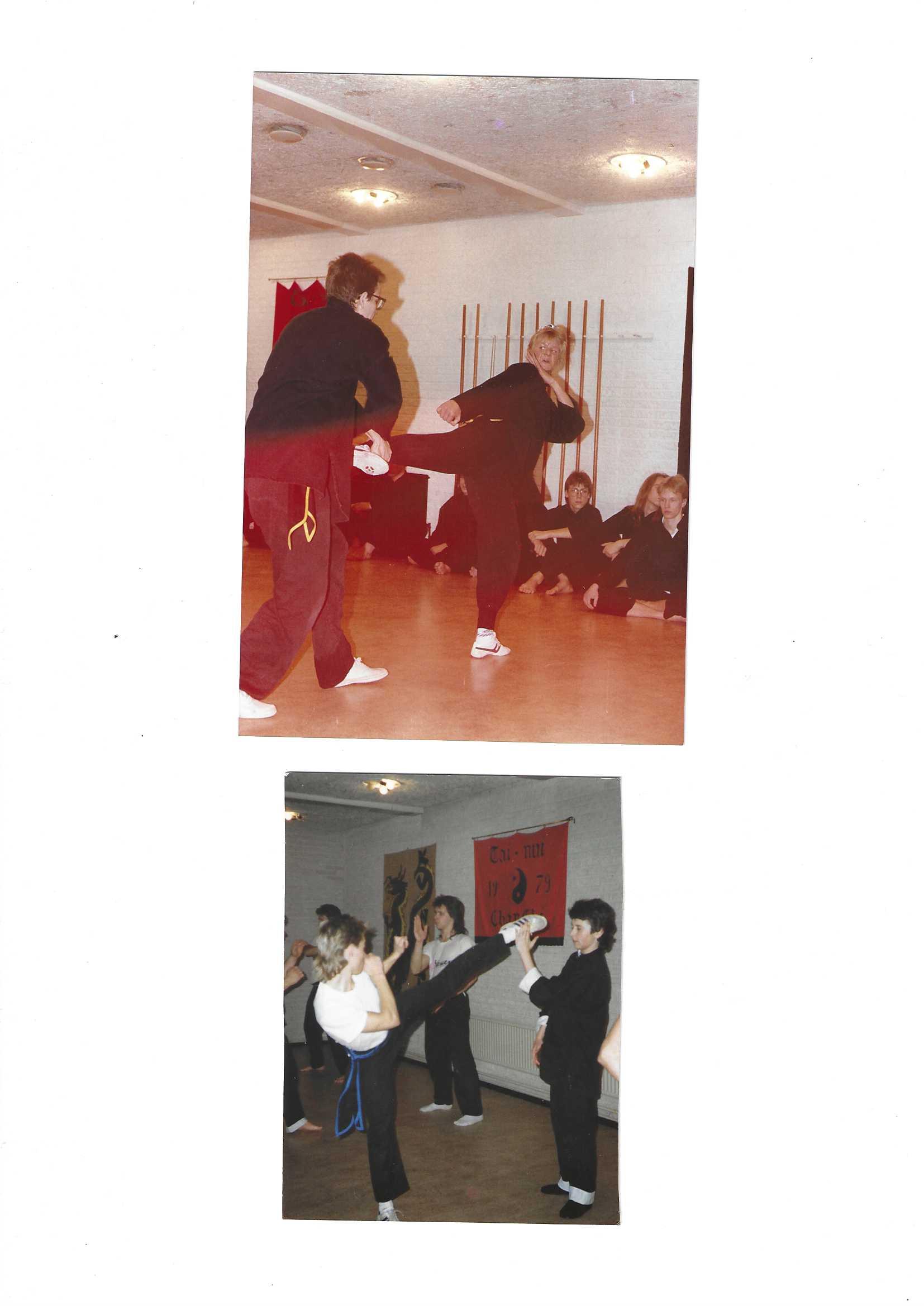 Historisk bild från Westeras Tai-Nui Club i Västerås - kampsportsträning och tävlingar sedan 1976