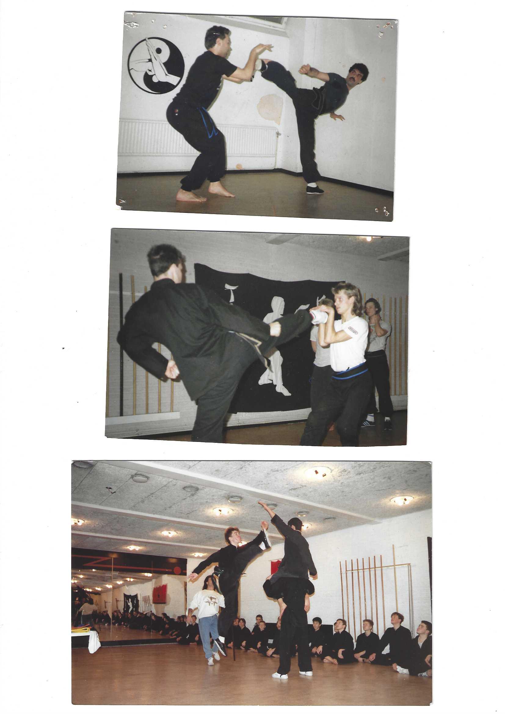 Historisk bild från Westeras Tai-Nui Club i Västerås - kampsportsträning och tävlingar sedan 1976